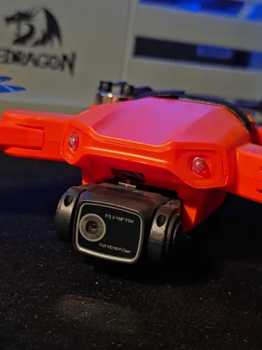 Drone LYZRC L900 Pro SE 4K GPS Laranja - Motores Brushless - Novo