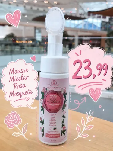 Mousse Micelar Rosa Mosqueta 150ml