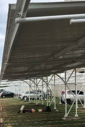 Cobertura para vaga de garagem