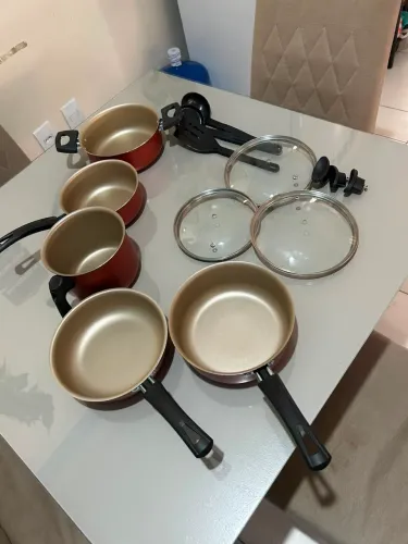 Jogo de panela 8 peças