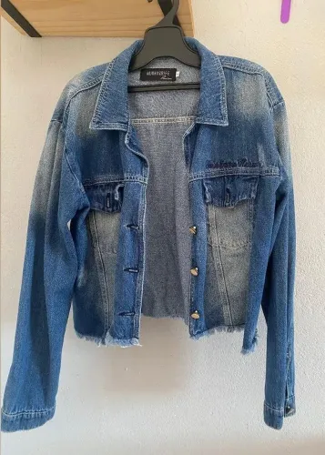 Jaqueta jeans feminina