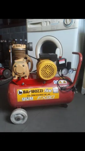 Compressor de ar 24 litros motor 1 cv.