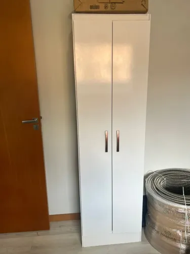 Armário Multiuso Branco 2 Portas 