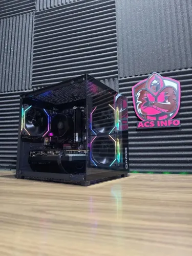 ? PC Gamer Ryzen 5 5500 + RX 5600 8GB + 16GB RAM + NVMe 256GB ? GARANTIA ?