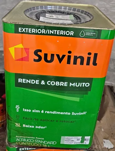 TINTA SUVINIL 280,00 VERDE UVA GALÃO 18 L LACRADA