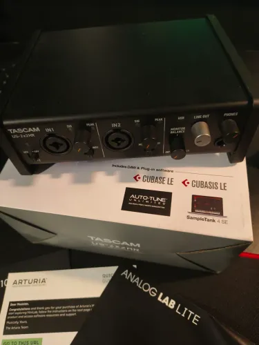 Interface tascam US 2x2 HR