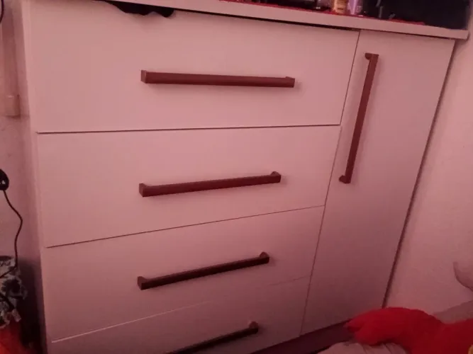Cômoda 4 gavetas e 1 sapateira 