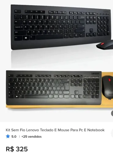 Kit teclado lenovo