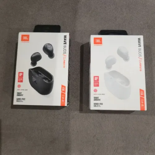 FONE JBL WAVE BUDS / PERFECT FIT - Preto Novo