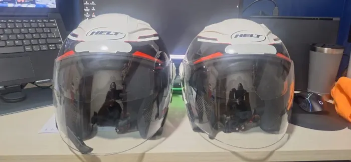 Capacete Helt New City com oculos interno