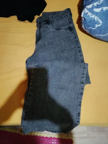 calça wide leg 14 chumbo