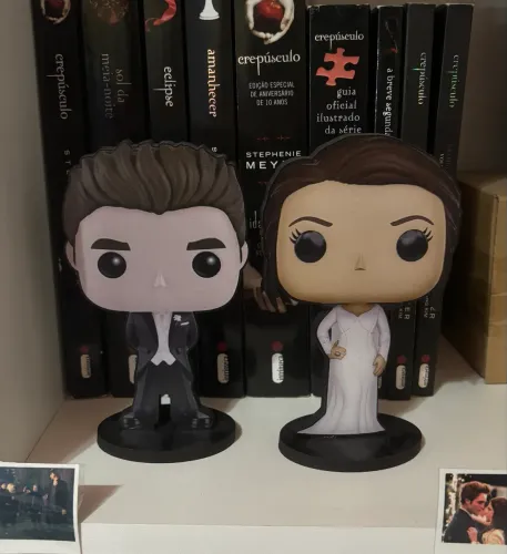Totem Edward e Bella- Crepúsculo MDF 