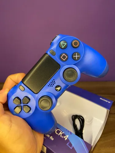 Controle Ps4 Sem Fio Azul an12