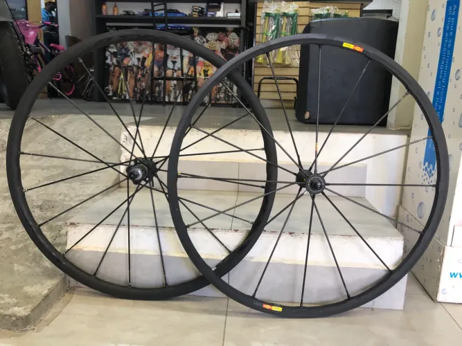 Rodas Mavic Carbono Rsys-SLR Para Speed Clincher 