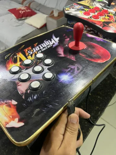 Fliperama arcade portátil sem jogos somente arcade.