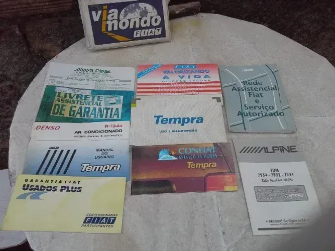 Tempra Raro, Colecionador Manual, completo e Original + grátis controle original Tempra
