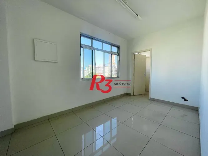 Sala para alugar, 44 m² por R$ 3.300,00/mês - Boqueirão - Santos/SP