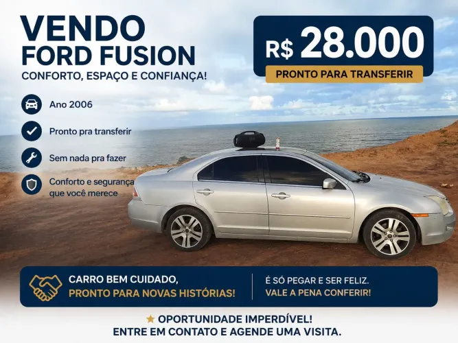 Ford Fusion SEL 2.3 16V 162cv Aut. 2006