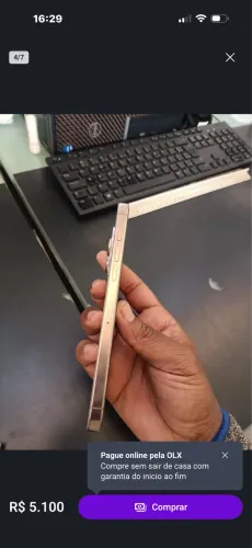 iPhone 16 pro Max americano 100% horiginal nunca foi aberto