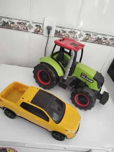 Brinquedos infantil tamanho grande trator
