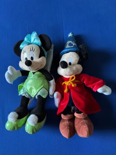 Pelúcias mickey e minnie Disney