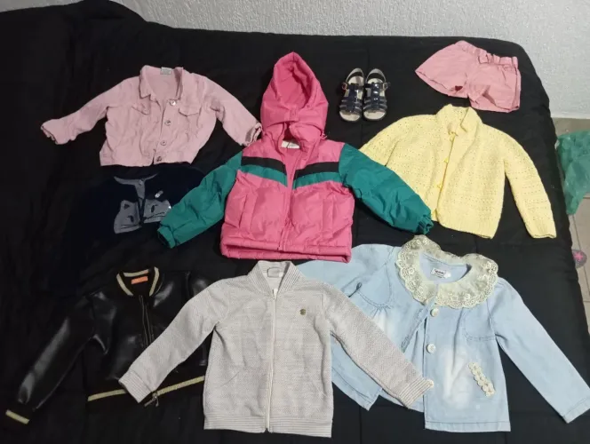 Kit com 9 peças de roupa!
