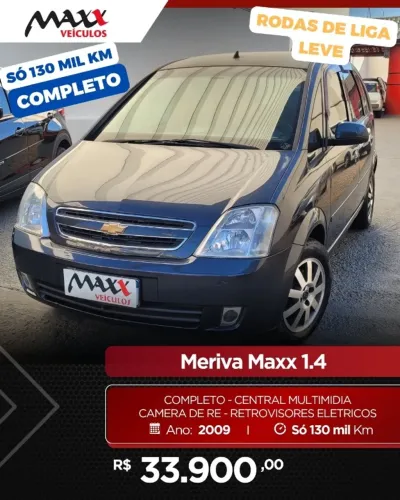 Chevrolet Meriva Maxx 1.4 MPFI 8V Econoflex 5P 2009