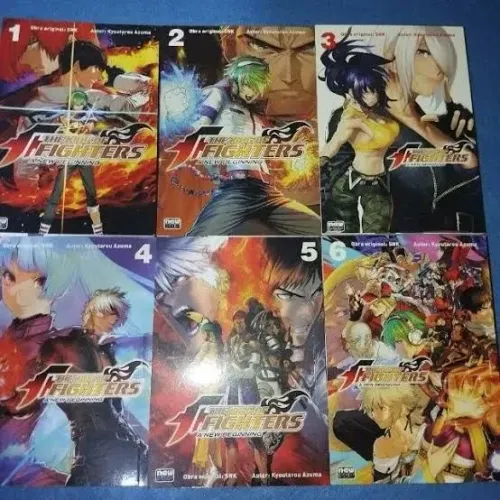[COLEÇÃO COMPLETA] Mangá: The King Of Fighters - Volumes 1, 2, 3, 4, 5 e 6 (NewPop)