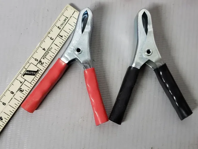 Garra jacare para cabo elétrico até 8mm 100a ler descrição 