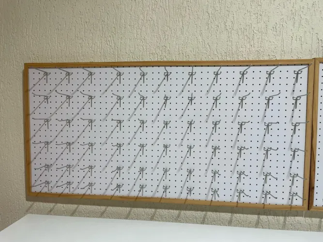 Painel Pegboard Duplo 120x60