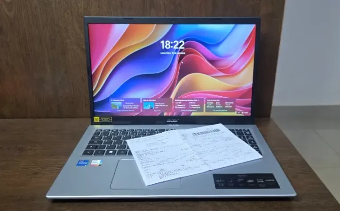 Notebook Acer A515-56, Ac Cart, i5 11ªg+Iris Xe, 12GB, SSD Nvme 512GB, Wi-Fi 6,Bat 5hs