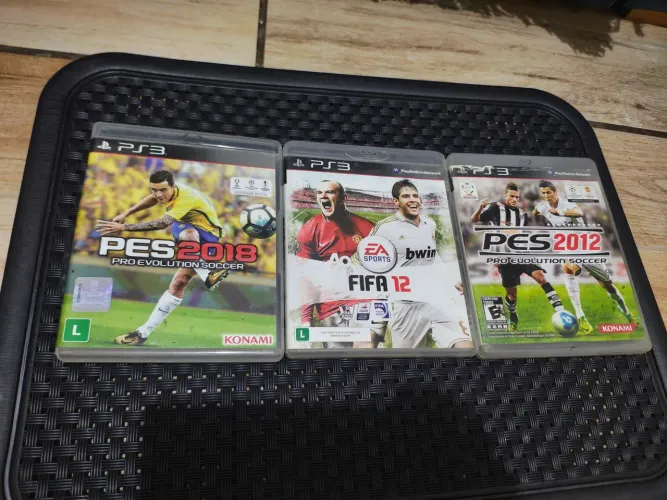 Lote jogos futebol PS3