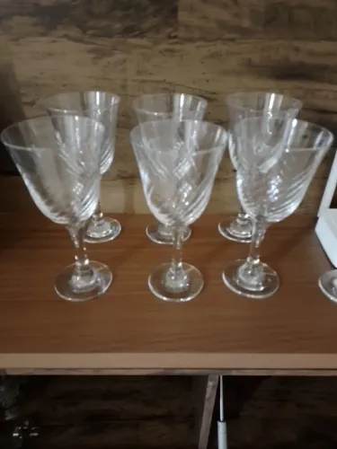 Conjunto de 6 taças nadir