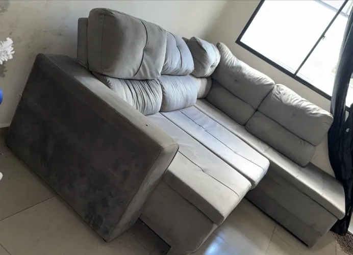 Sofá conservado 