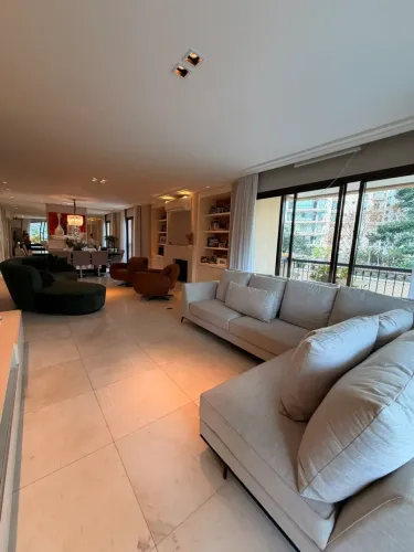 Lindo apto aluguel ou venda com 230m2 - 4 suítes, 4 vagas. klabin