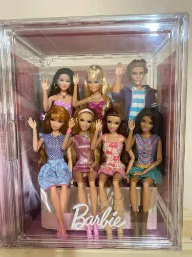Lote Coleção completa boneca Barbie dream house