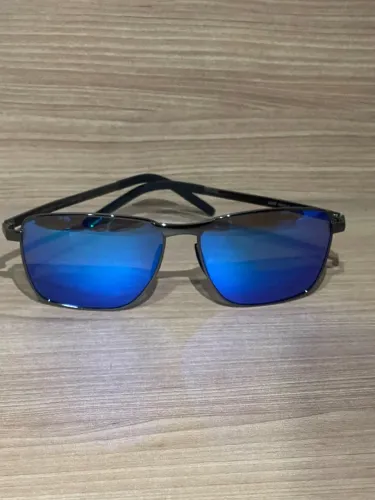 Óculos Masculino Polarizado Azul Espelhado