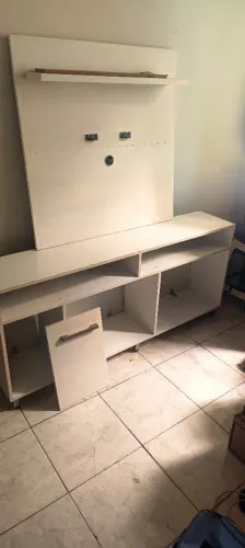 Rack com painel (5 portas opcional)