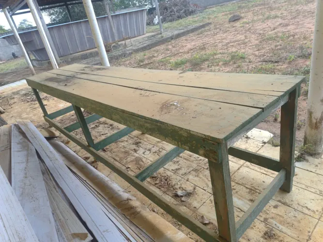 Mesa para chácara ou bancada para oficina