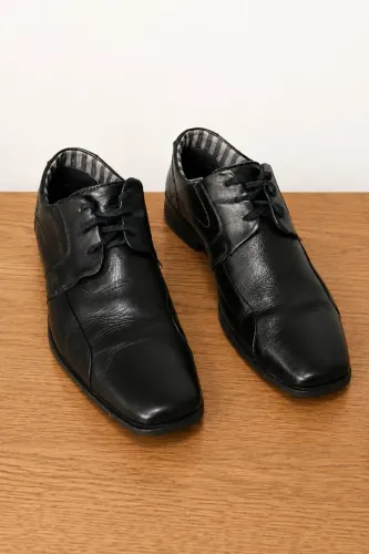 sapato social masculino ferracini couro legítimo preto