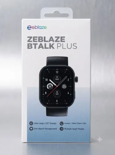 Relógio Btalk plus - Zeblaze/cor preta