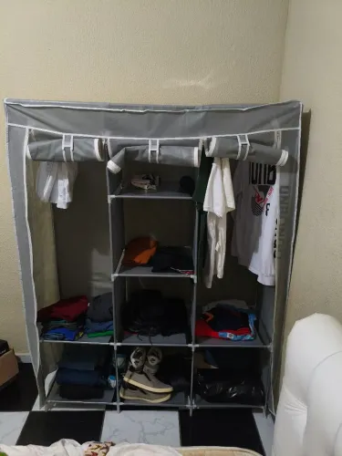 Guarda roupa dobrável 