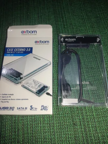 CASE HD, LEITOR HD, SSD