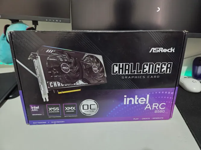 Placa de Vídeo ASRock Intel Arc B580 Challenger 12G OC, 12GB, GDDR6, 2740MHz