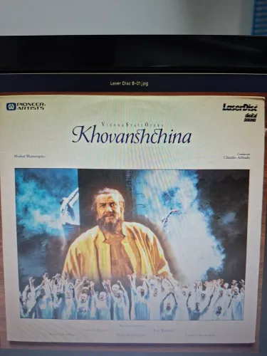 Laser Disc Vienna State Opera Khovanshchina