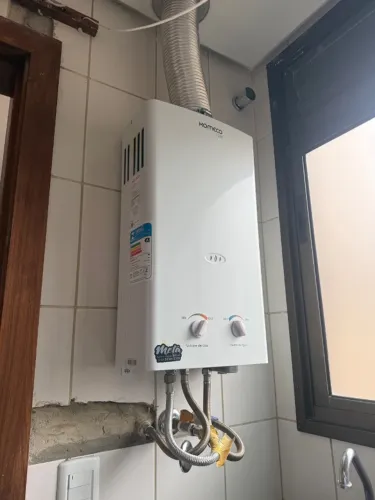 Aquecedor agua Komeco 12 litros a pilha