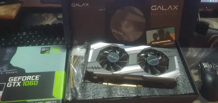 Placa de Vídeo GTX 1060 GALAX 6GB (Leia a descrição)
