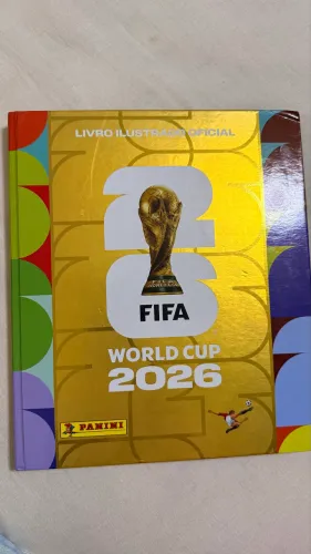 Vende-se álbum completo copa 2026 ORIGINAL dourado