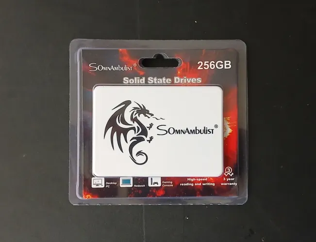 SSD 256GB novo