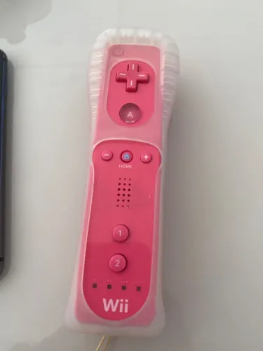 Controle Rosa Nintendo Wii